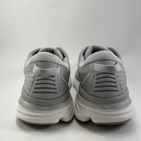 Hoka One One Bondi 7 Running Shoes Womens Size 10.5 Gray Athletic Sneakers - Picture 5 of 9